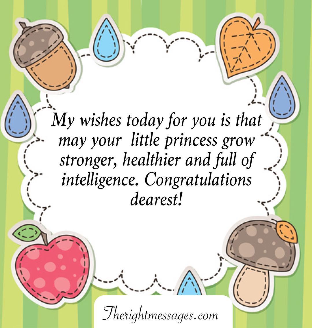 New Born Baby Girl Wishes