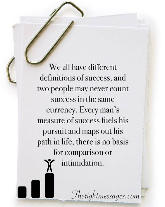 definitions of success