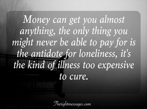 antidote for loneliness