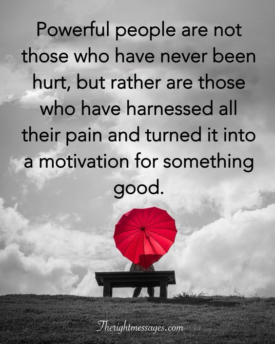 who have never been hurt