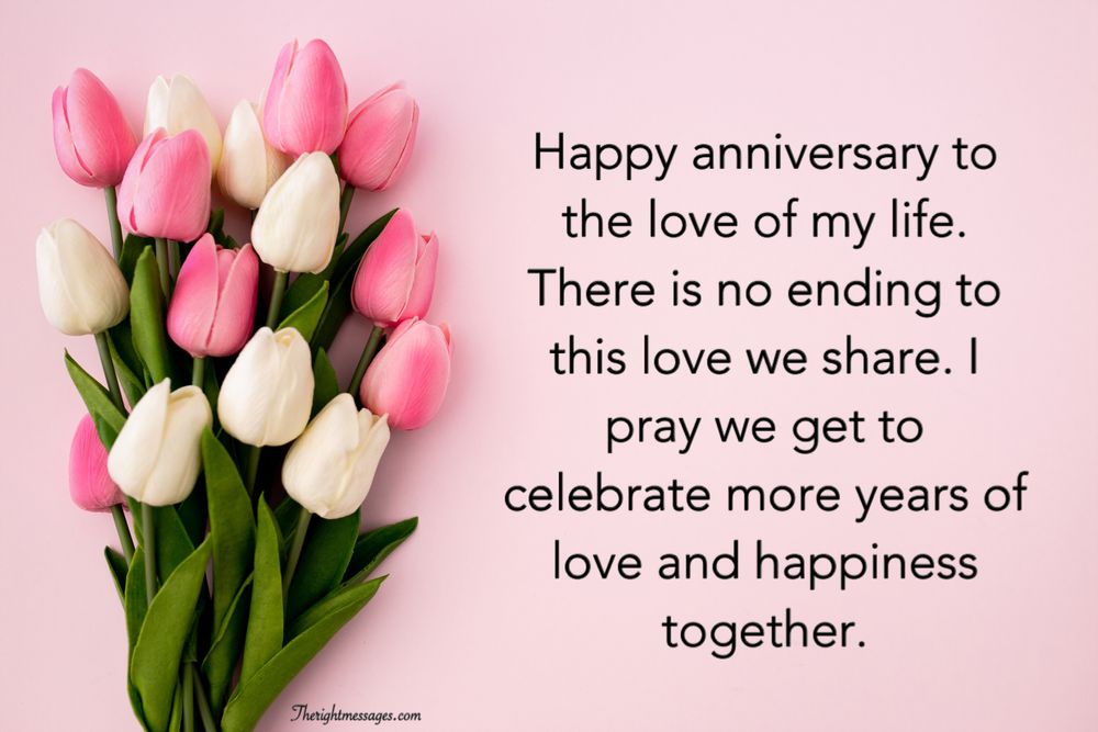 Romantic Anniversary Messages For Boyfriend